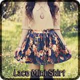 Lace Mini Skirt icon