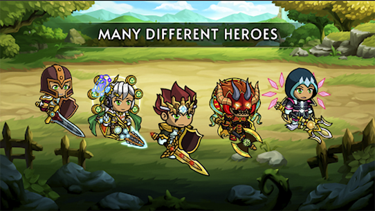 Idle heroes – afk 2d game rpg 1.0.5 APK MOD  Unlimited Gold) 2