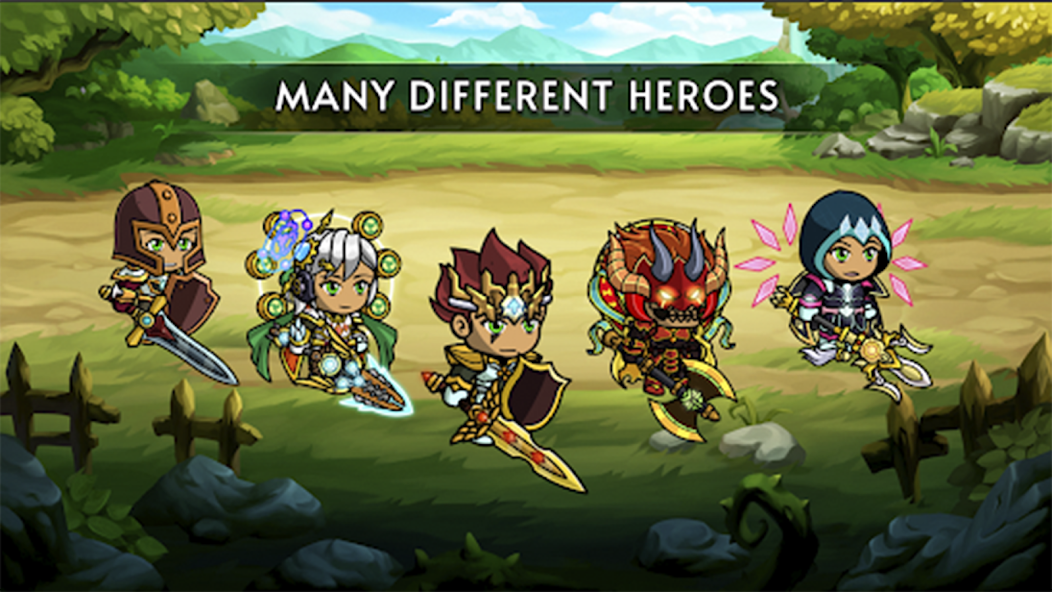 Idle rpg - hero auto battles 1.0.8 APK + Мод (Unlimited money) за Android