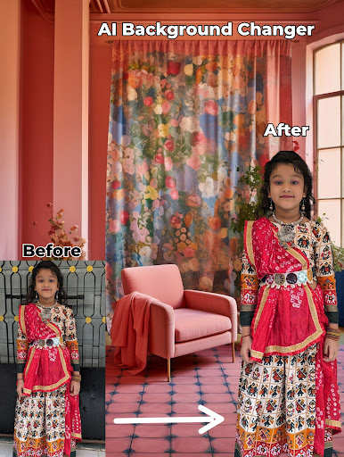Android application AI Photo Background Editor screenshort