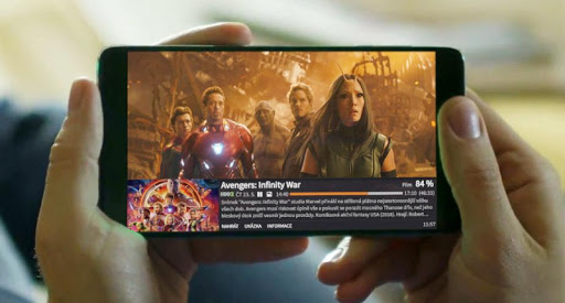 Android application Lepší.TV - televize online screenshort