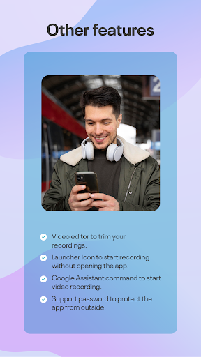 Background video recorder - Tools - apps