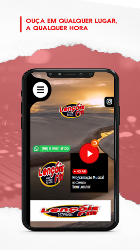 Android application Rádio Lençóis FM 87 screenshort