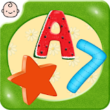 ABC for kids! Alphabet for toddlers! Numbers Shape icon
