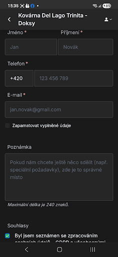 Kovárna Del Lago Trinita