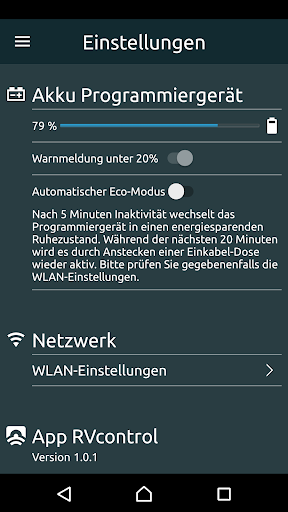 TechniSat RVControl Screen 3