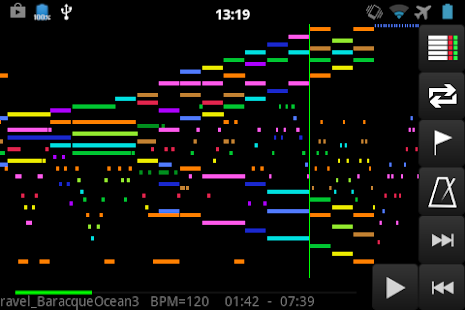 MIDI Voyager Pro Captura de pantalla