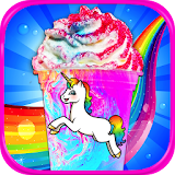 Rainbow Unicorn Milkshake FREE icon