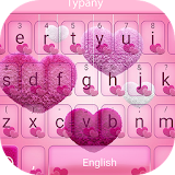Fluffy Love Heart Theme&Emoji Keyboard icon