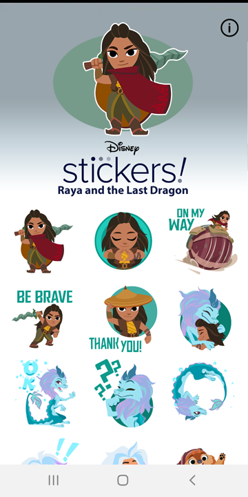 Disney Stickers: Raya - 1.0.0 - (Android)