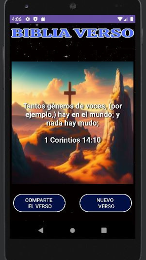 Biblia Verso Con Foto Screen 2