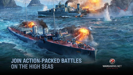 World of Warships Blitz War 6.4.0 MOD APK (Unlimited Money & Platinum) 8