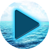 Mp3 Player Sea Theme icon
