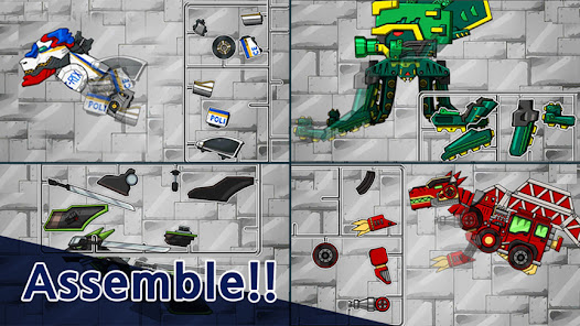 Captura de Pantalla 2 Robot dino infinito:dinosaurio android