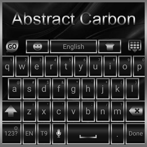 Abstract Carbon Go Keyboard th logo