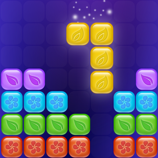 Block Puzzle Cute Butterfly logo