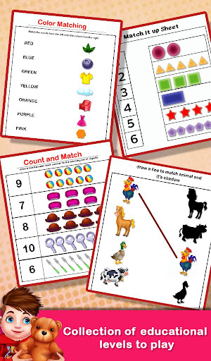 Educational Matching the Objects - Memory Game