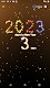 screenshot of New Year's day countdown