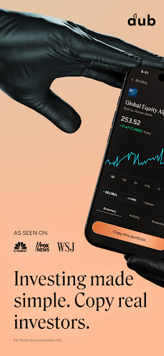 dub: Copy Real Investors screenshot 1