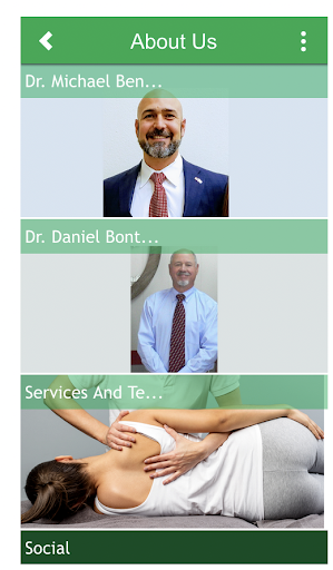 Android application Marianna Health and Wellness screenshort