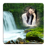 Photo on Waterfall Wallpaper icon