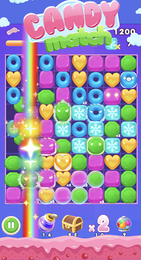 Android application Candy Match Puzzle - Matching screenshort