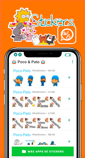 Poco  Pato Stickers for WhatsApp