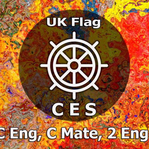 UK Flag Test - CE, CM, 2E. CES logo