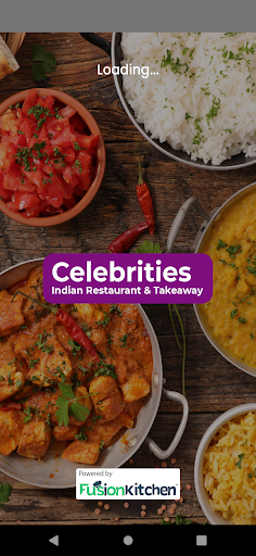 Android application Celebrities Indian Restaurant screenshort