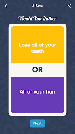 Game screenshot Would You Rather: Hard choices apk download
