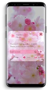 SMS Theme Love Cherry - pink