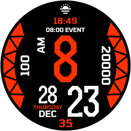 IWF Digi Master II watch face screenshot 27