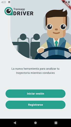Android application Transapp Driver screenshort