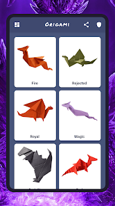 Origami dragons  screenshots 1