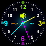 Smart Watch Neon Voice Clock APK