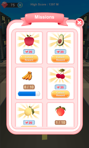 Endless Runner Screen 3