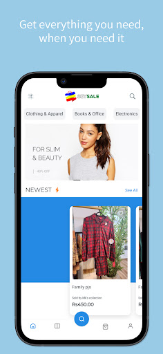 Android application Seysale screenshort