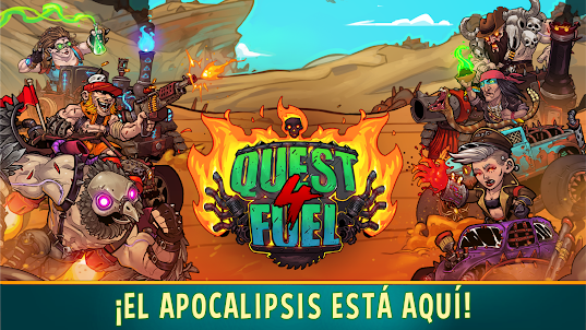 Quest 4 Fuel: Juego Idle RPG con Arena PvP