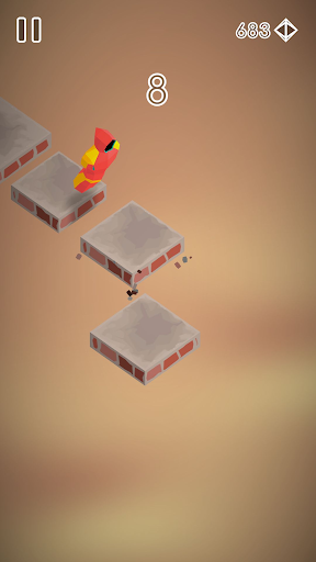 Android application Tiles Way: Yeti snow game screenshort