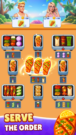 Game screenshot Grill Sorting: Food Challenge hack