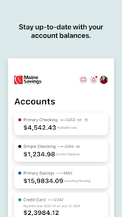 Maine Savings Screenshot