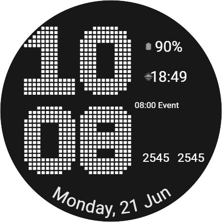 RPA Watch Face screenshot 24