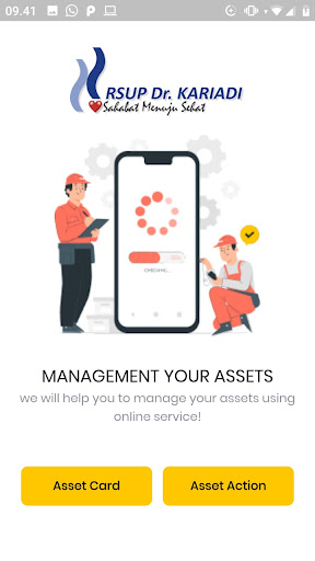 Kariadi E-Assets Screen 2