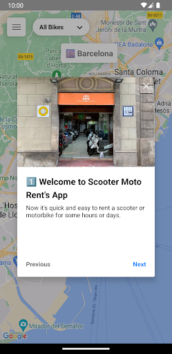 Scooter Moto Rent Screen 2