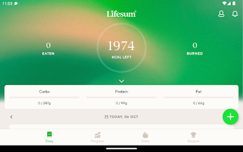 Lifesum: Gesunde Ernährung Screenshot