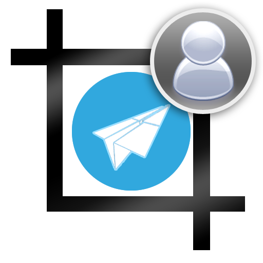 Profile w/o crop for Telegram  Icon