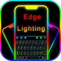 Фон клавиатуры Edge Neon Lighting