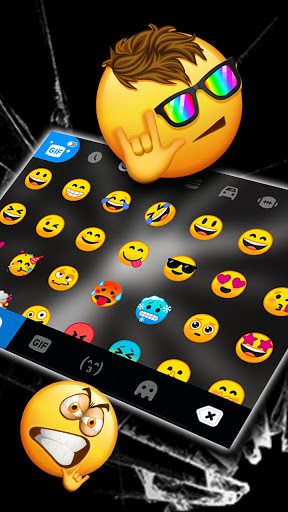 Shattered Screen Keyboard Them Screen 3