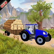 Impossible  Off-Road Snow Hill Tractor Cargo Game