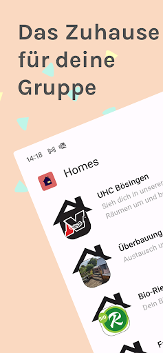 Android application Molz: Digitales Gruppen-Haus screenshort